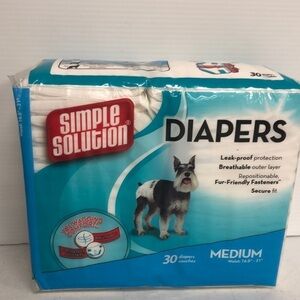 Dog diapers New For Med Size Dogs